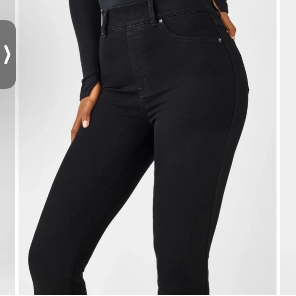 ❄️ ❄️ SPANX black 20326 Flare Jeans - clean black - Picture 3 of 6